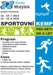 Sportovn� kemp s v�ukou j�zdy na inlinech