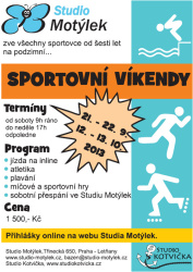 Sportovn� v�kend s v�ukou j�zdy na inlinech